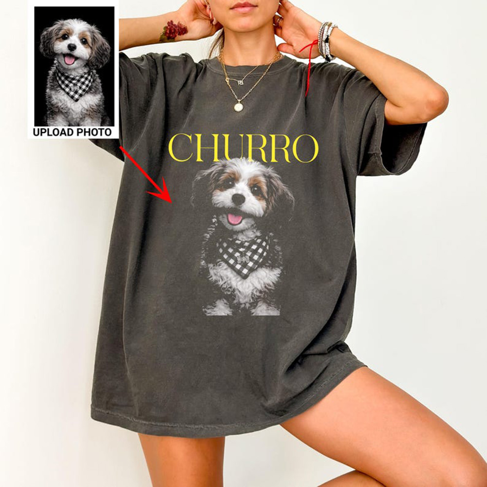 Maglietta Personalizzata con R - Pet Portrait Custom recensione e prezzo