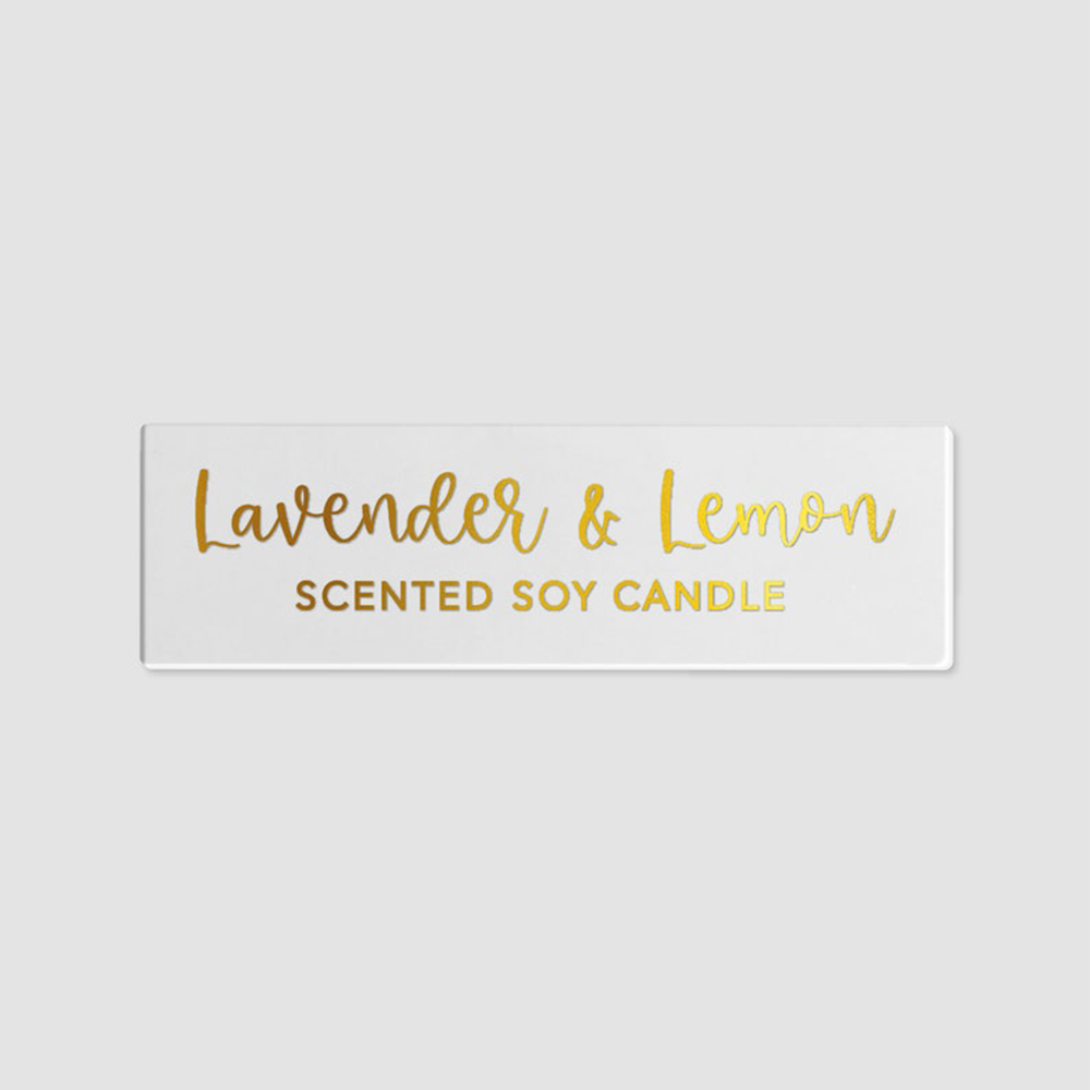 50 pz 45x15mm Personalizzato C - Personalised Candle Label recensione e prezzo
