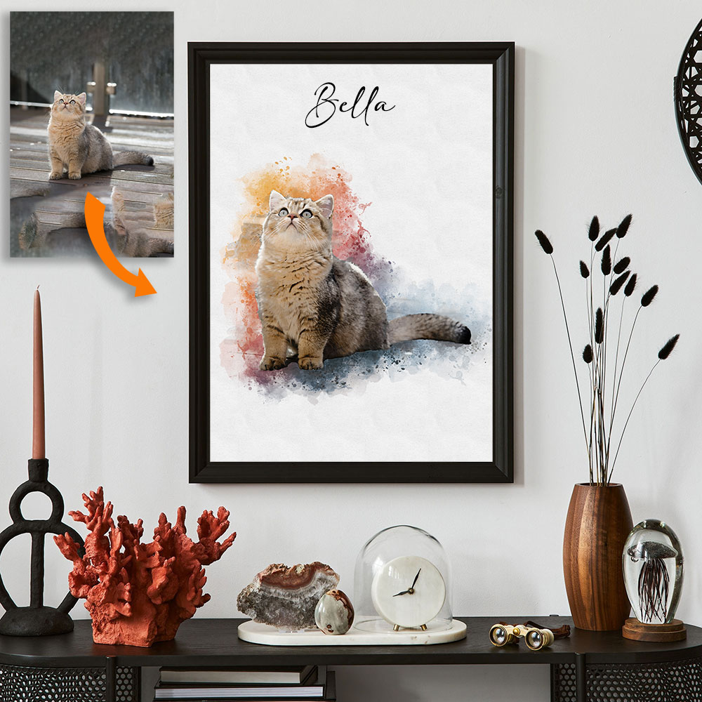Ritratto personalizzato di ani - Pet Portrait Custom recensione e prezzo